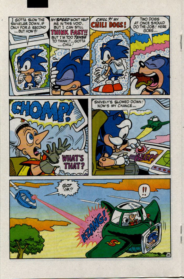 Sonic - Archie Adventure Series January 1996 Page 14